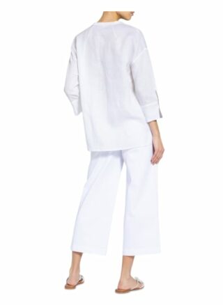 Sophie Hemdbluse Opis Aus Leinen Mit ¾-Arm weiss