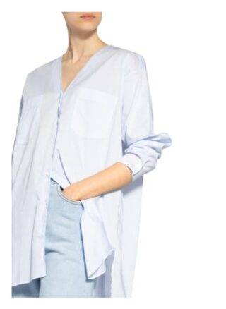 Sophie Oversized-Bluse Ope blau