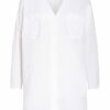 Sophie Oversized-Bluse Ope weiss