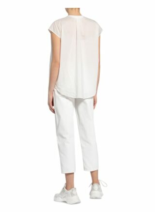 Sophie Oversized-Blusentop Maxi weiss