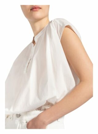 Sophie Oversized-Blusentop Maxi weiss