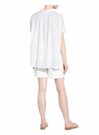 Sophie Oversized-Hemdbluse Vabon Mit Leinen weiss