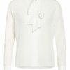 Sophie Seidenbluse Orin weiss
