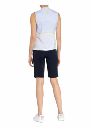 Sportalm Funktions-Poloshirt Mit Mesh-Einsätzen blau