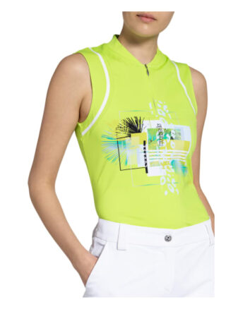 Sportalm Funktions-Poloshirt Mit Mesh-Einsätzen gruen