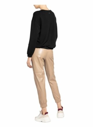 Sportalm Sweatshirt Mit Paillettenbesatz schwarz