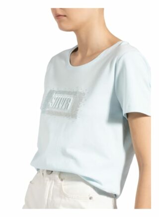 Sportalm T-Shirt Mit Schmucksteinbesatz gruen