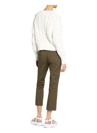 Sportmax Pullover Volume weiss