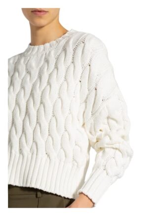 Sportmax Pullover Volume weiss