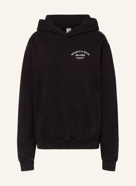 Sporty & Rich Hoodie schwarz Sporty & Rich Hoodie schwarz