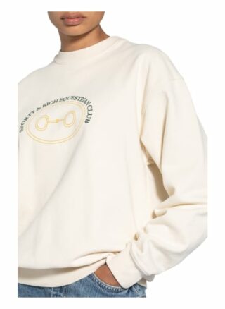 SPORTY & RICH Sweatshirt Damen, Beige