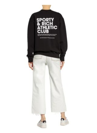 Sporty & Rich Sweatshirt schwarz