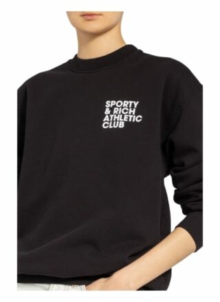 Sporty & Rich Sweatshirt schwarz