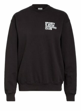 Sporty & Rich Sweatshirt schwarz