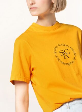 Sporty & Rich T-Shirt gelb