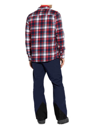 State Of Elevenate Flanell-Hemd Comfort Fit rot