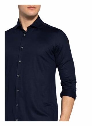 Stefan Brandt Otis Casual-Hemd Herren, Blau