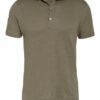 Stefan Brandt Jersey-Poloshirt Aus Leinen gruen