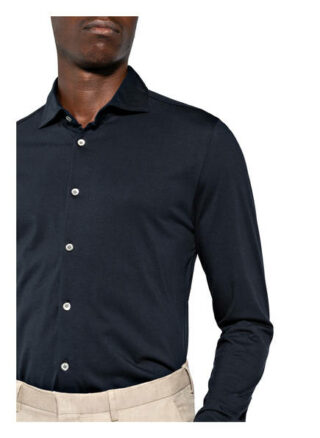 Stefan Brandt Otis Jersey-Hemd Herren, Blau