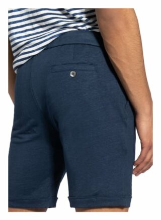 Stefan Brandt Leinenshorts Jon blau