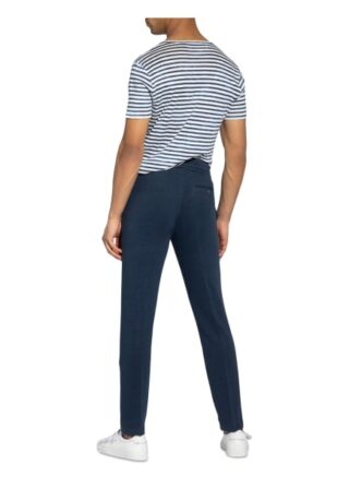 Stefan Brandt Sweatpants Jonas Aus Leinen blau