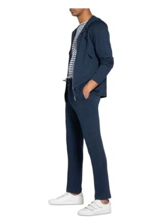 Stefan Brandt Sweatpants Jonas Aus Leinen blau