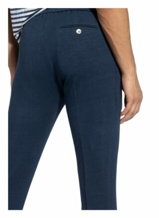 Stefan Brandt Sweatpants Jonas Aus Leinen blau