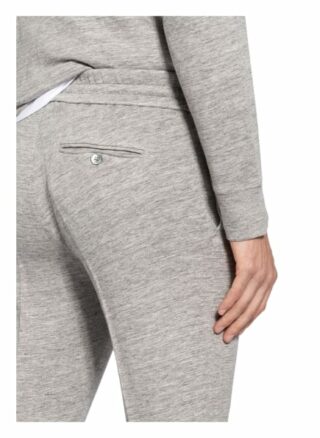 Stefan Brandt Sweatpants Jonas Aus Leinen grau