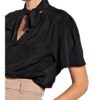 Steffen Schraut Blusenshirt Mit Schluppe schwarz