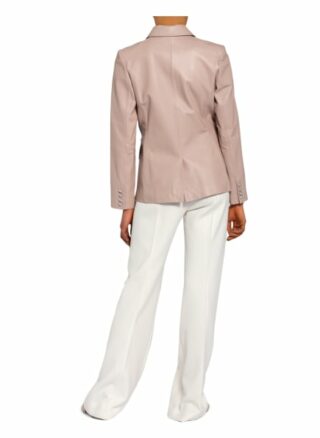 Steffen Schraut Lederblazer beige