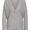 Steffen Schraut Strickjacke grau