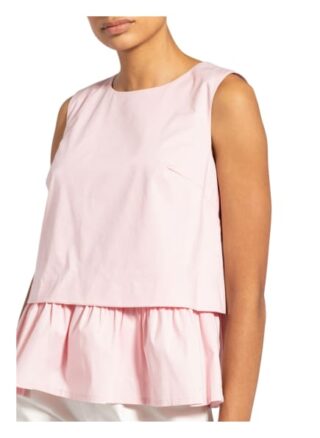 Steffen Schraut Top Mit Rüschenbesatz rosa