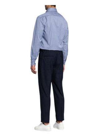 Stenströms Hemd Fitted Body blau