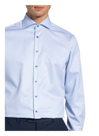 Stenströms Hemd Fitted Body blau