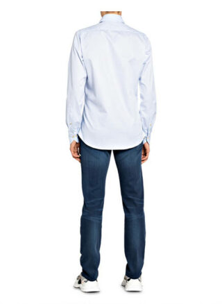 Stenströms Slimline Casual-Hemd Herren, Blau