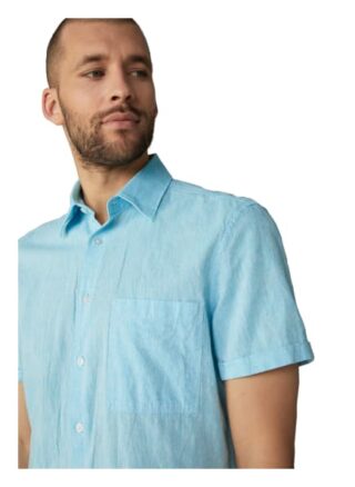 Strellson Corvin Casual-Hemd Herren, Blau