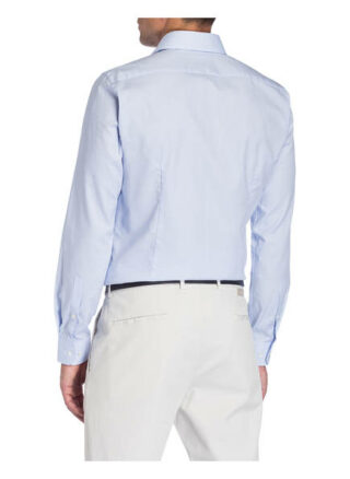 Strellson Hemd Santos Slim Fit blau