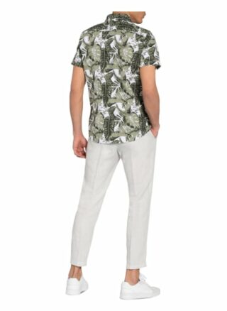 Strellson Kurzarm-Hemd Corvin Regular Fit gruen