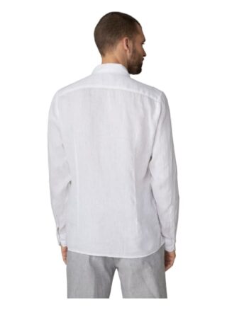 Strellson Leinenhemd Core weiss