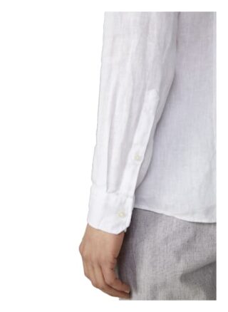 Strellson Leinenhemd Core weiss