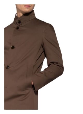 Strellson Finchley Stehkragenmantel Herren, Braun