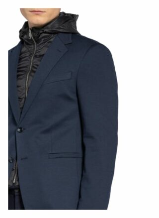 Strellson Sakko Darron Slim Fit Mit Abnehmbarer Blende blau