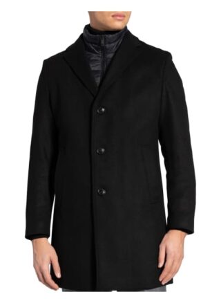 Strellson Wollmantel Baronz schwarz
