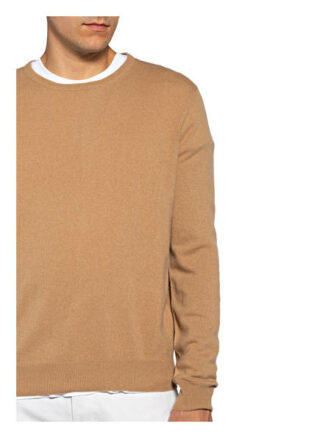 STROKESMAN'S Cashmere-Pullover Herren, Braun