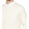 STROKESMAN'S Cashmere-Pullover Herren, Weiß