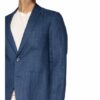 Strokesman's Leinensakko Slim Fit blau