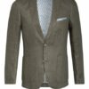 Strokesman's Leinensakko Slim Fit gruen