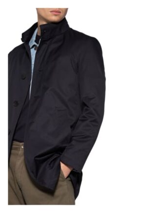 Strokesman's Mantel Mit Herausnehmbarer Blende blau