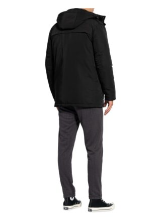 STROKESMAN'S Parka Herren, Schwarz