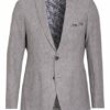 Strokesman's Sakko Extra Slim Fit Mit Leinen beige